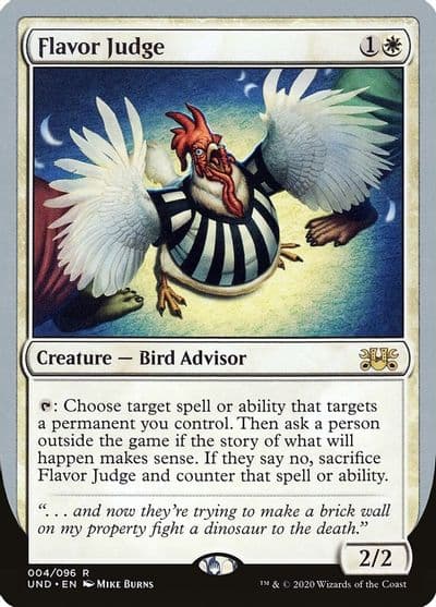 Flavor Judge Unsanctioned Magic card