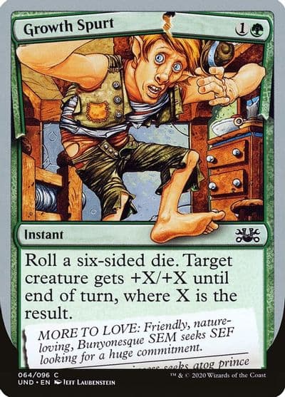 Growth Spurt Unsanctioned Magic card