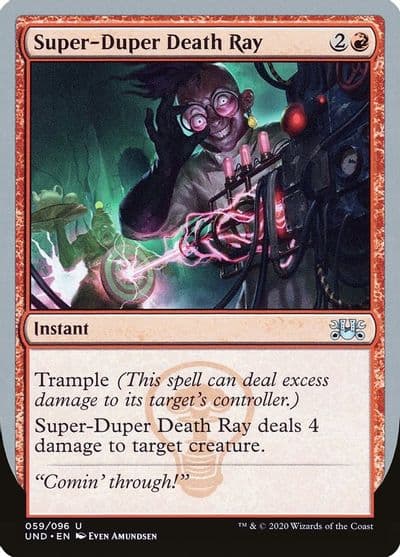 Super Duper Death Ray Unsanctioned Magic card