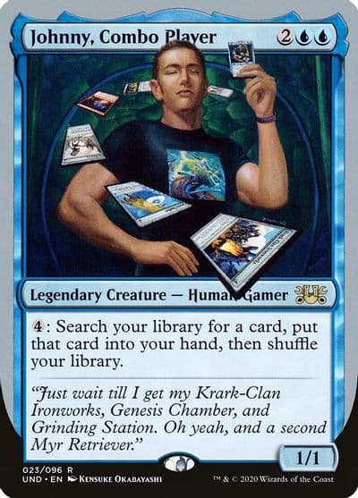 Johnny Combo Player Unsanctioned Magic card