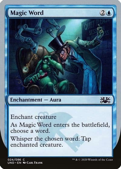 Magic Word Unsanctioned Magic card