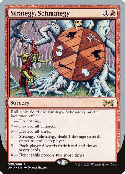 Strategy Schmategy Unsanctioned Magic card