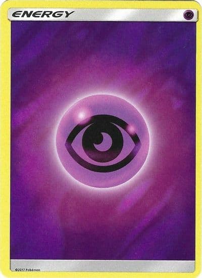 Psychic Energy (2017 Unnumbered) (Wave Foil) Deck Exclusives Pokemon card
