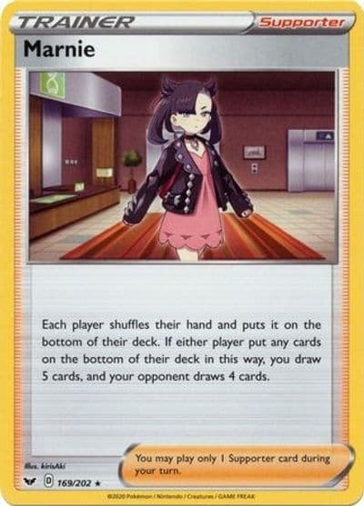 Marnie Deck Exclusives Pokemon card