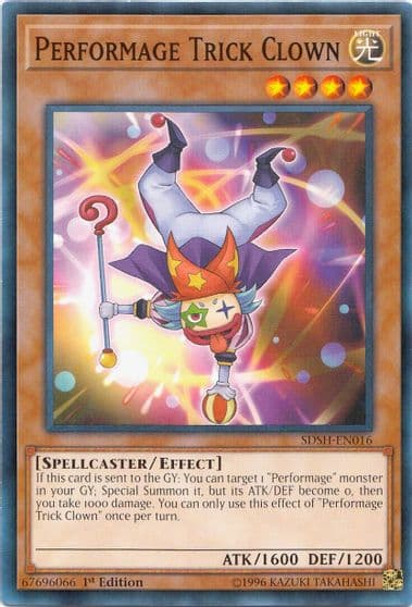 Performage Trick Clown Structure Deck: Shaddoll Showdown Yu-Gi-Oh! card