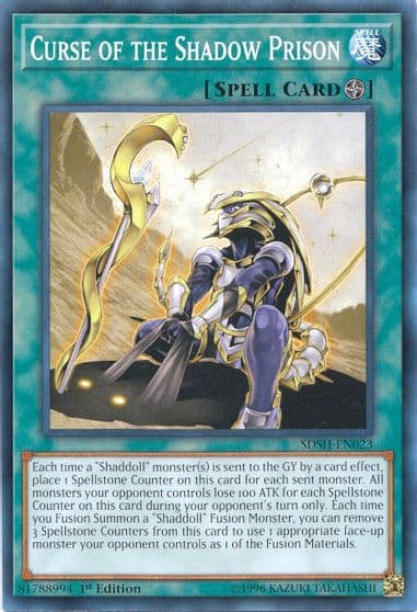 Curse of the Shadow Prison Structure Deck: Shaddoll Showdown Yu-Gi-Oh! card