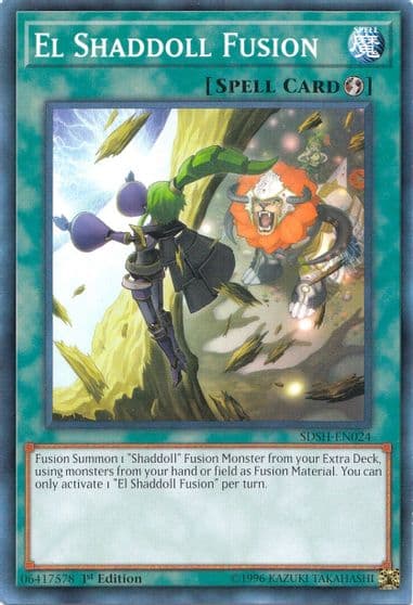 El Shaddoll Fusion Structure Deck: Shaddoll Showdown Yu-Gi-Oh! card