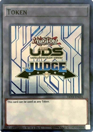 Official Judge Token TKN4 EN031 Judge Promotional Cards Yu-Gi-Oh! card