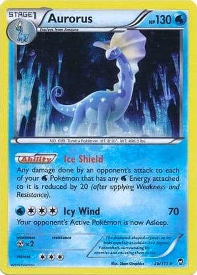 Aurorus (Cosmos Holo) Miscellaneous Cards & Products Pokemon card
