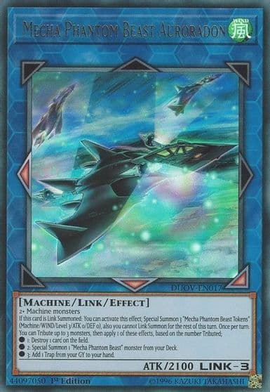 Mecha Phantom Beast Auroradon Duel Overload Yu-Gi-Oh! card