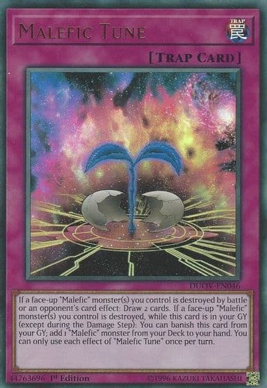 Malefic Tune Duel Overload Yu-Gi-Oh! card