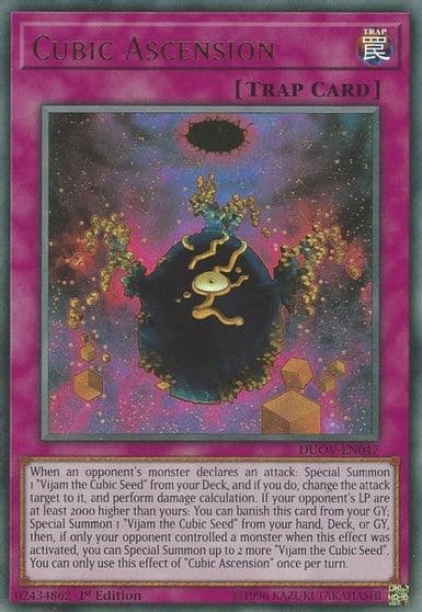 Cubic Ascension Duel Overload Yu-Gi-Oh! card