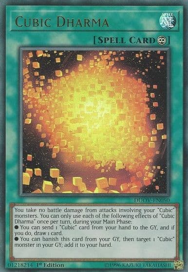 Cubic Dharma Duel Overload Yu-Gi-Oh! card
