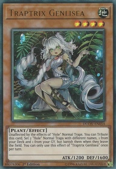 Traptrix Genlisea Duel Overload Yu-Gi-Oh! card