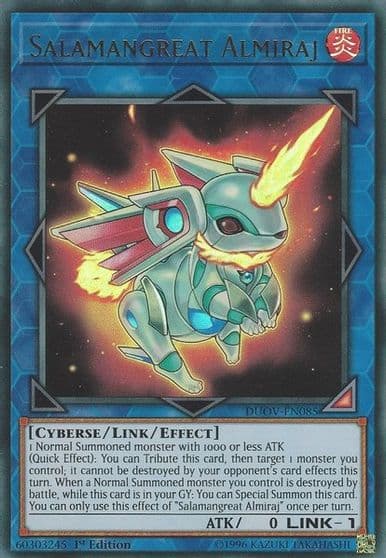 Salamangreat Almiraj Duel Overload Yu-Gi-Oh! card