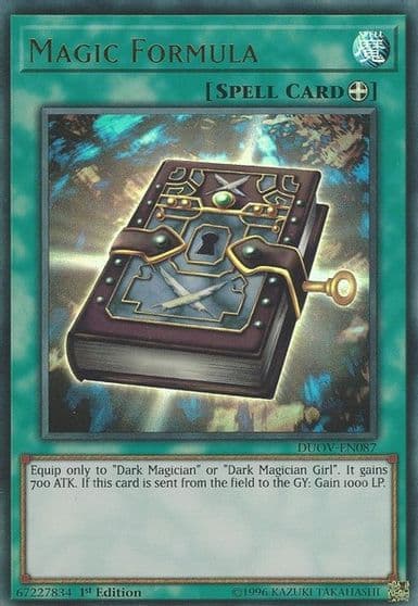 Magic Formula Duel Overload Yu-Gi-Oh! card