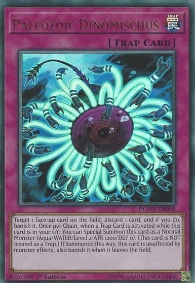 Paleozoic Dinomischus Duel Overload Yu-Gi-Oh! card