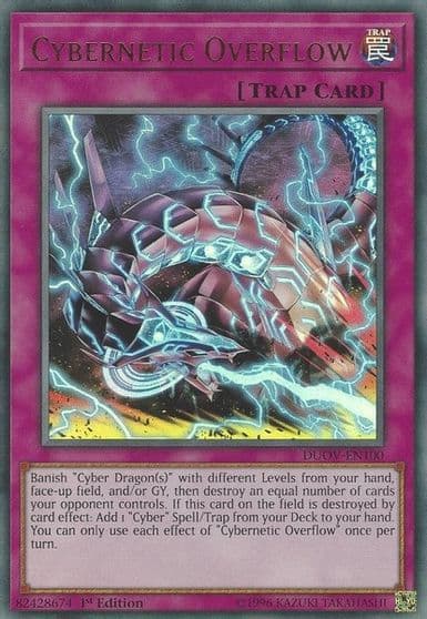 Cybernetic Overflow Duel Overload Yu-Gi-Oh! card