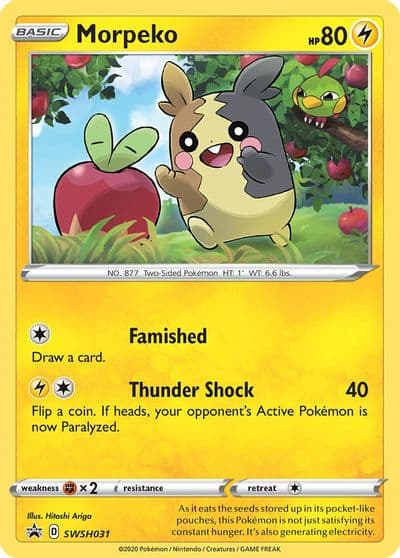 Morpeko - SWSH031 SWSH: Sword & Shield Promo Cards Pokemon card