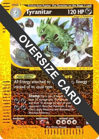 Tyranitar Jumbo Cards Pokemon card