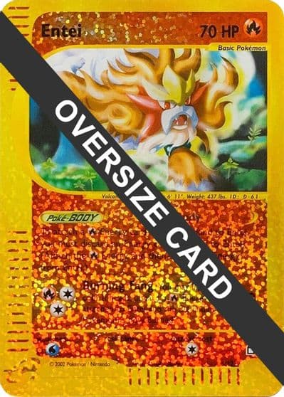 Entei (Box Topper) Jumbo Cards Pokemon card