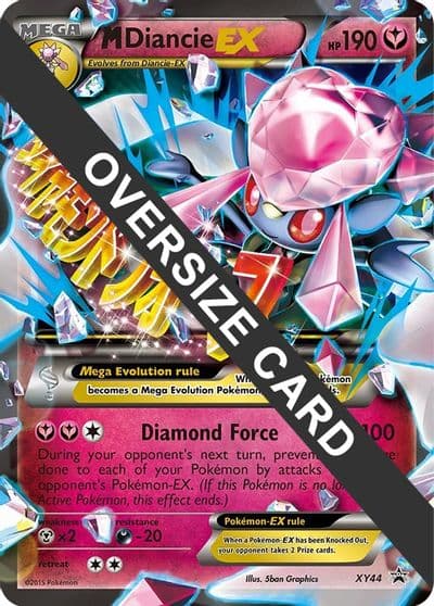 M Diancie EX - XY44 Jumbo Cards Pokemon card