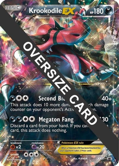 Krookodile EX - XY25 XY Promos Pokemon card