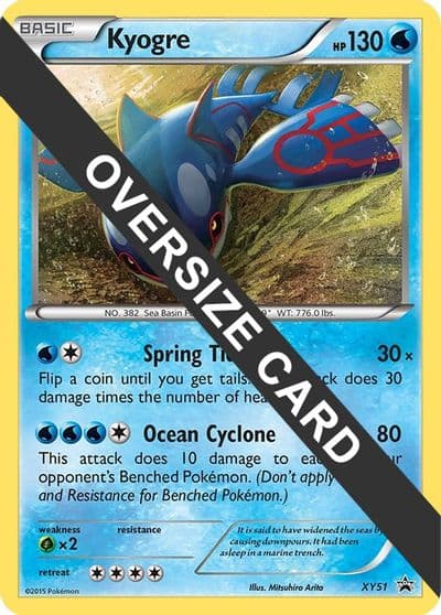 Kyogre - XY51 Jumbo Cards Pokemon card