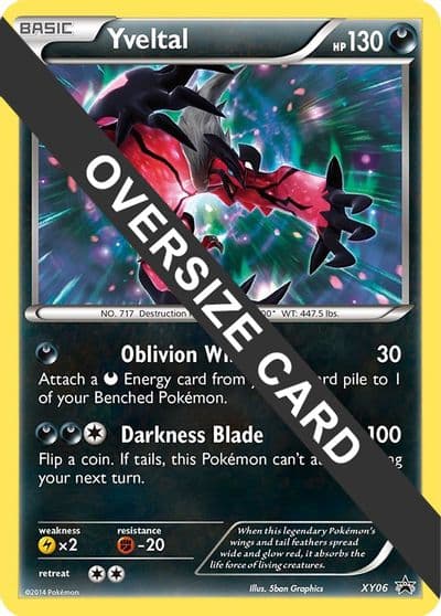 Yveltal - XY06 Jumbo Cards Pokemon card