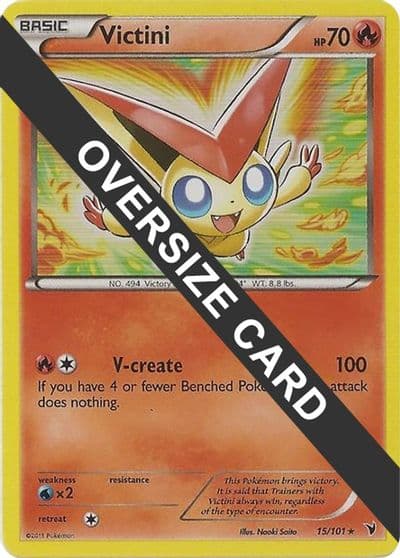 Victini Jumbo Cards Pokemon card