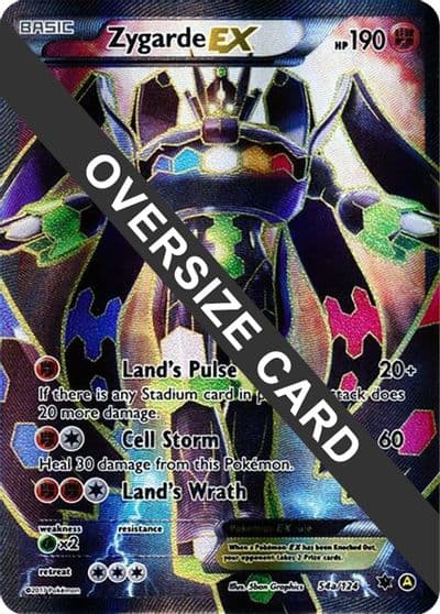 Zygarde EX - 54a/124 Jumbo Cards Pokemon card