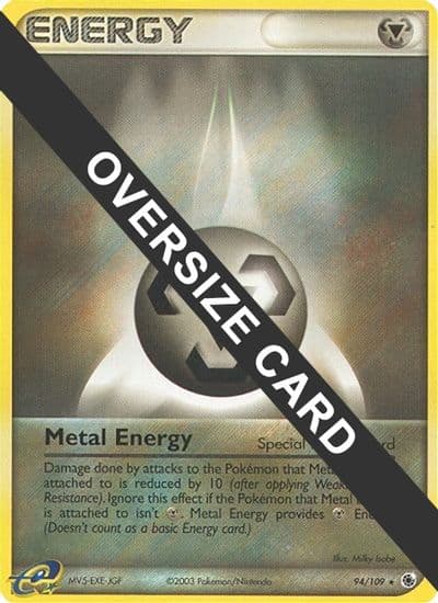 Metal Energy (EX Ruby & Sapphire) Jumbo Cards Pokemon card
