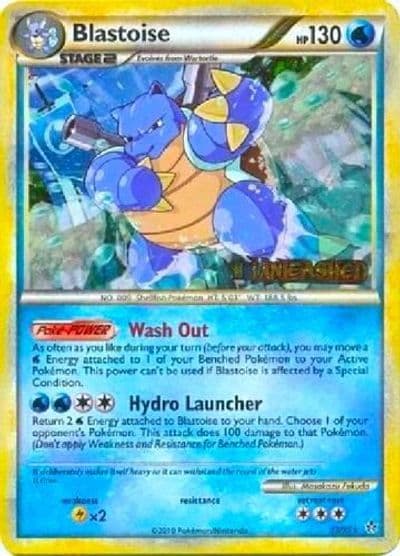 Blastoise (Prerelease) HGSS Promos Pokemon card