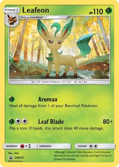 Leafeon - SM237 SM Promos Pokemon card