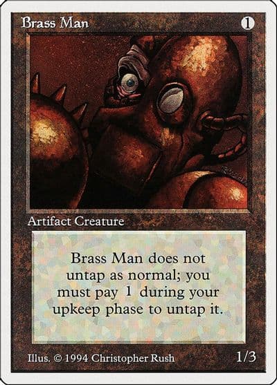 Brass Man Summer Magic Magic card