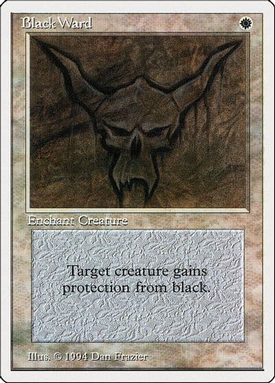 Black Ward Summer Magic Magic card