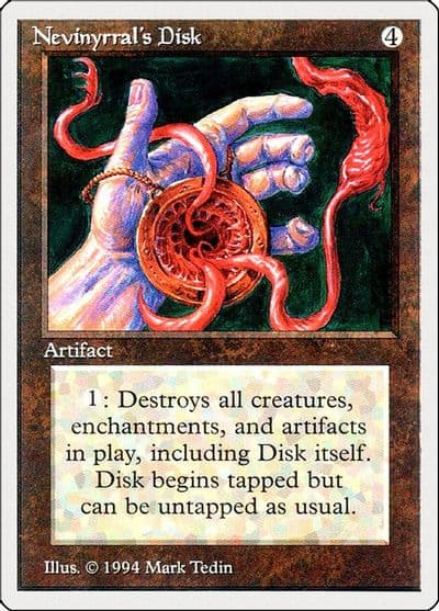 Nevinyrrals Disk Summer Magic Magic card