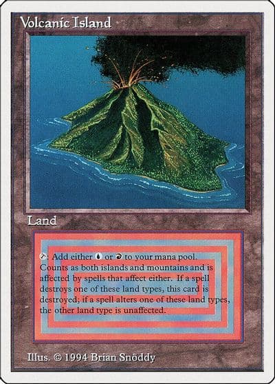 Volcanic Island Summer Magic Magic card