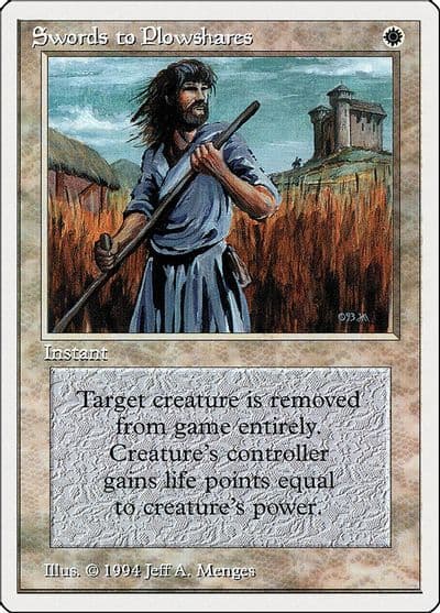 Swords to Plowshares Summer Magic Magic card