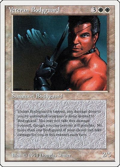Veteran Bodyguard Summer Magic Magic card