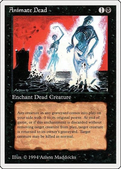 Animate Dead Summer Magic Magic card