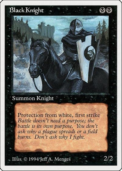 Black Knight Summer Magic Magic card