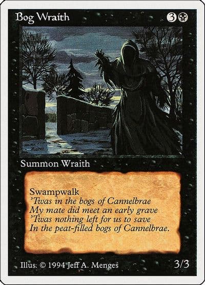 Bog Wraith Summer Magic Magic card