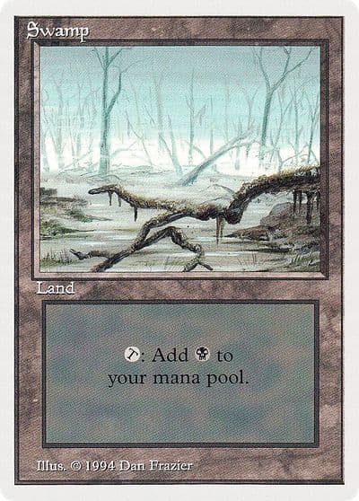 Swamp A Summer Magic Magic card