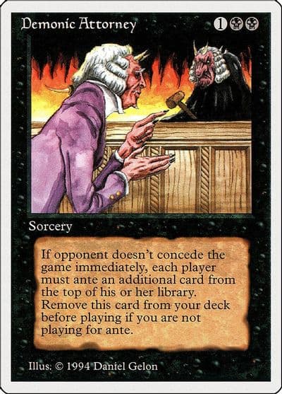 Demonic Attorney Summer Magic Magic card