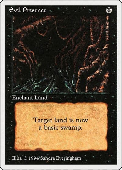 Evil Presence Summer Magic Magic card