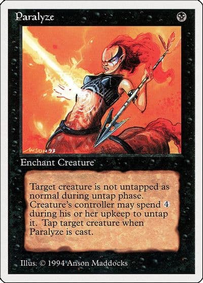 Paralyze Summer Magic Magic card
