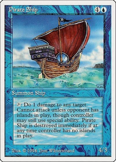 Pirate Ship Summer Magic Magic card