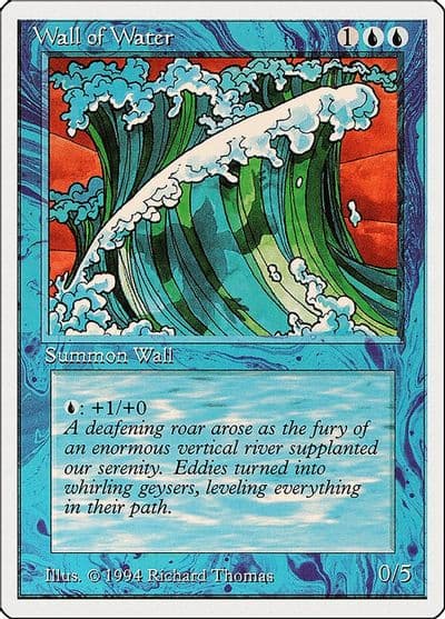 Wall of Water Summer Magic Magic card