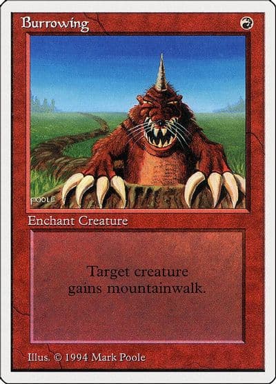 Burrowing Summer Magic Magic card